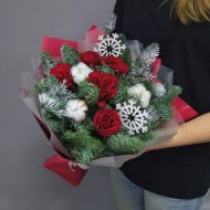 Новогодний букет Зимняя ночь Новогодний букет Зимняя ночь